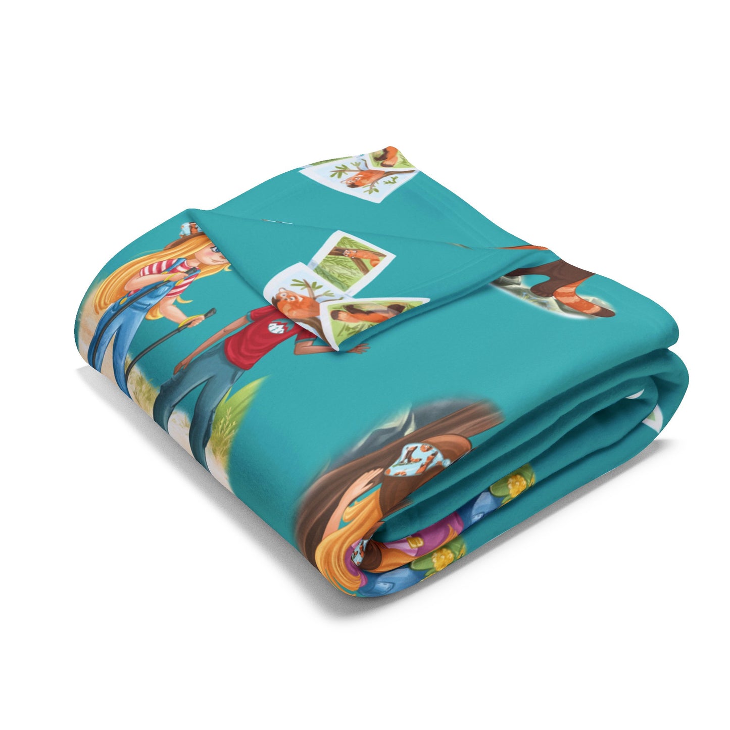 Charli Safari Fleece Blanket