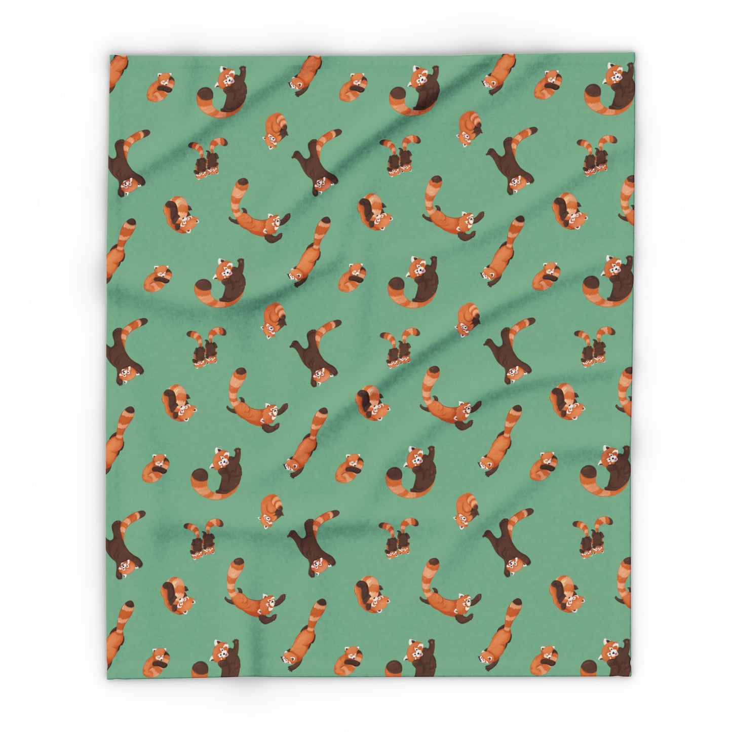 Charli Safari Red Panda Fleece Blanket