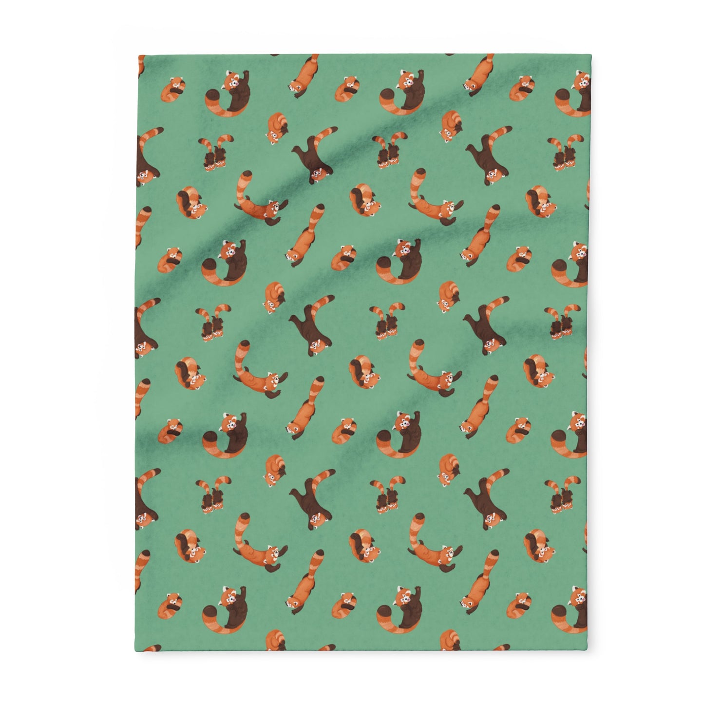 Charli Safari Red Panda Fleece Blanket
