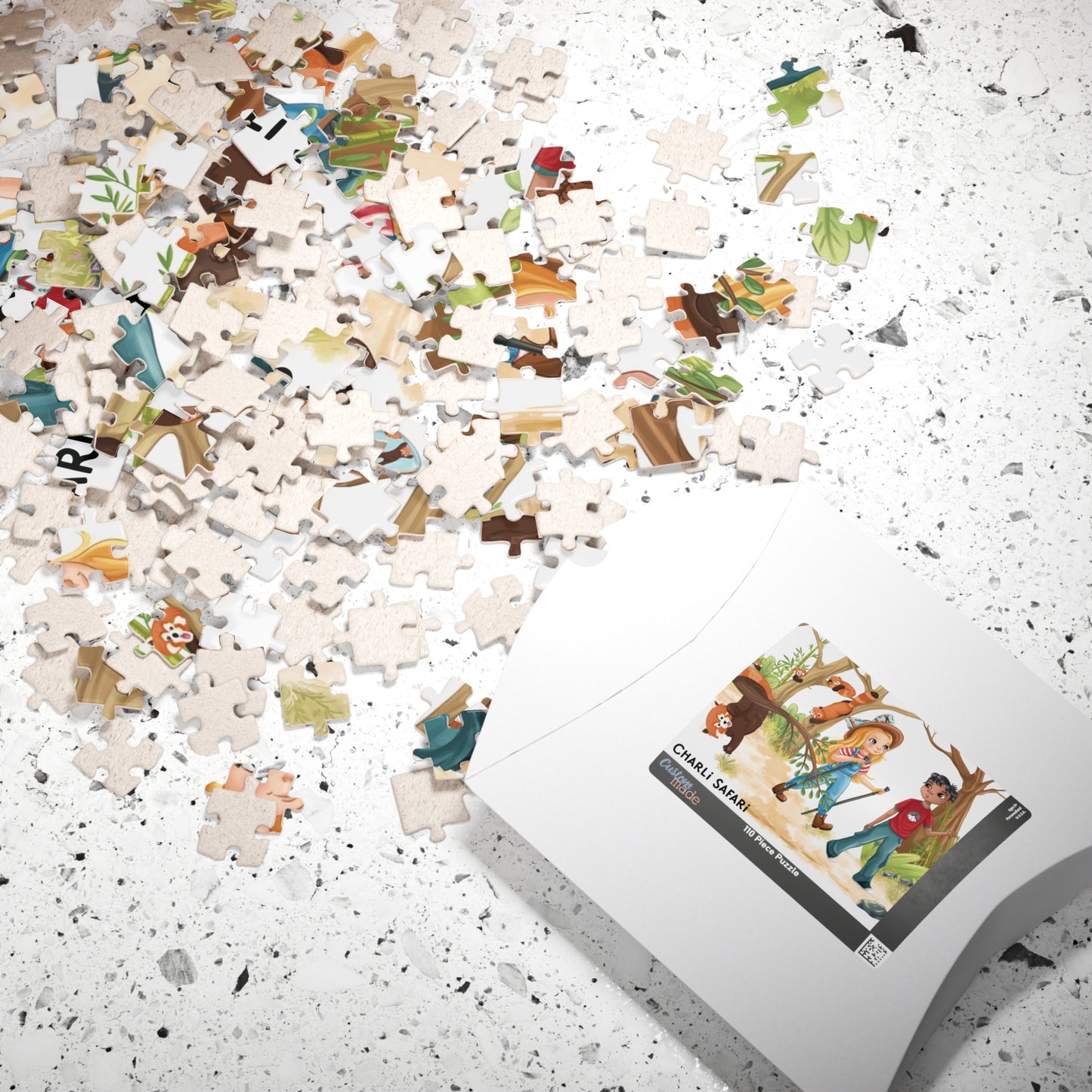 Charli Safari Red Panda 110 Piece Puzzle