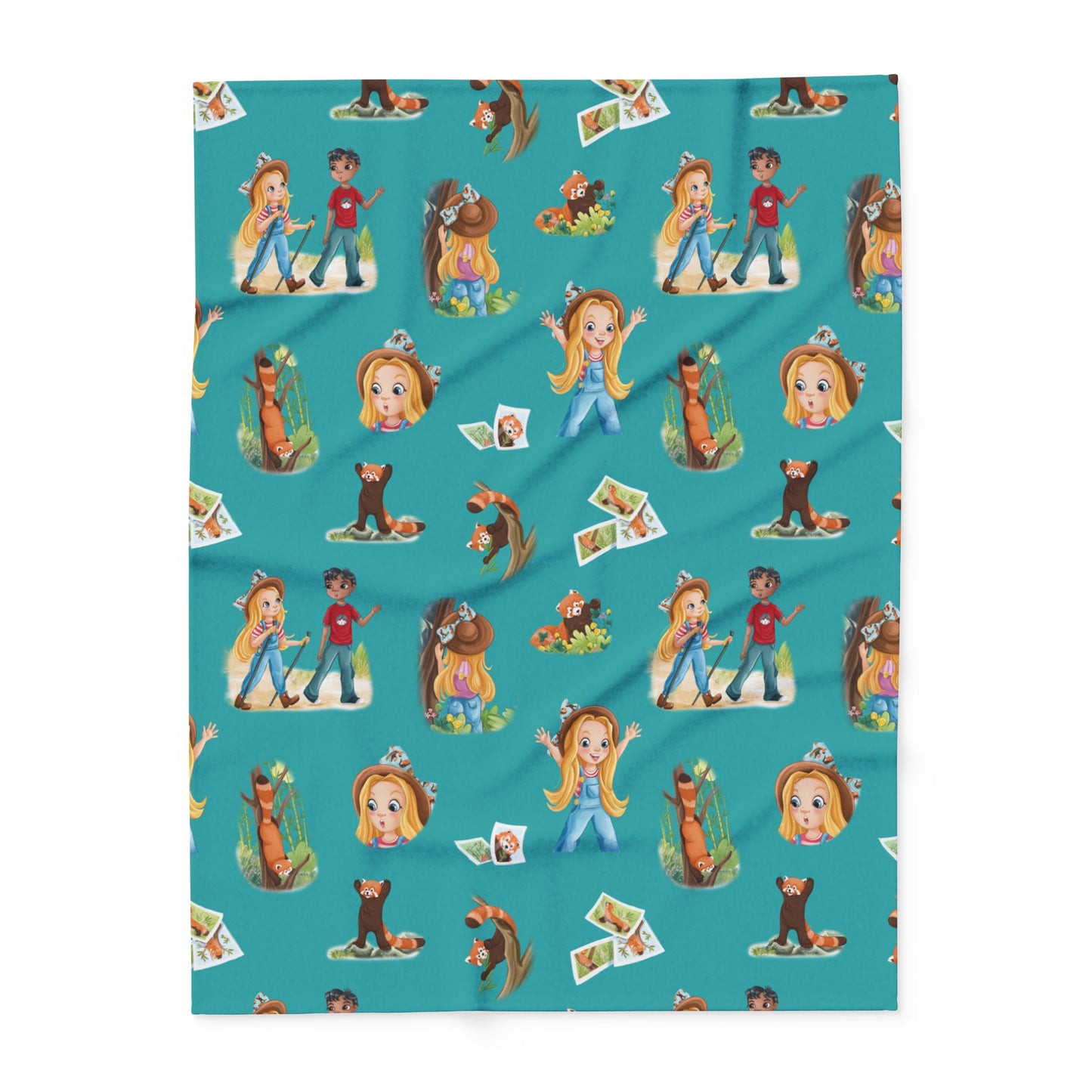 Charli Safari Fleece Blanket