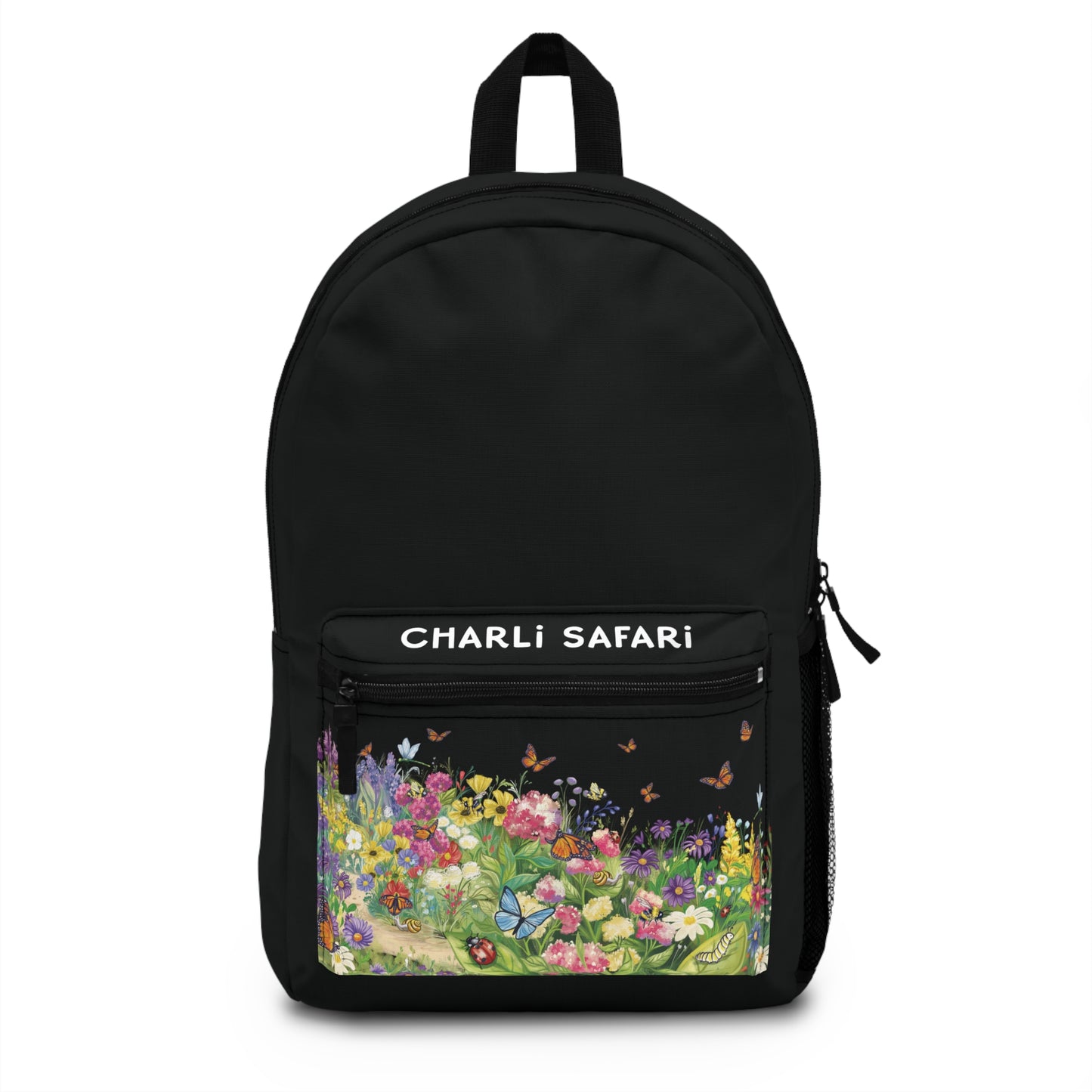 Charli Safari Black Monarch Butterfly Backpack