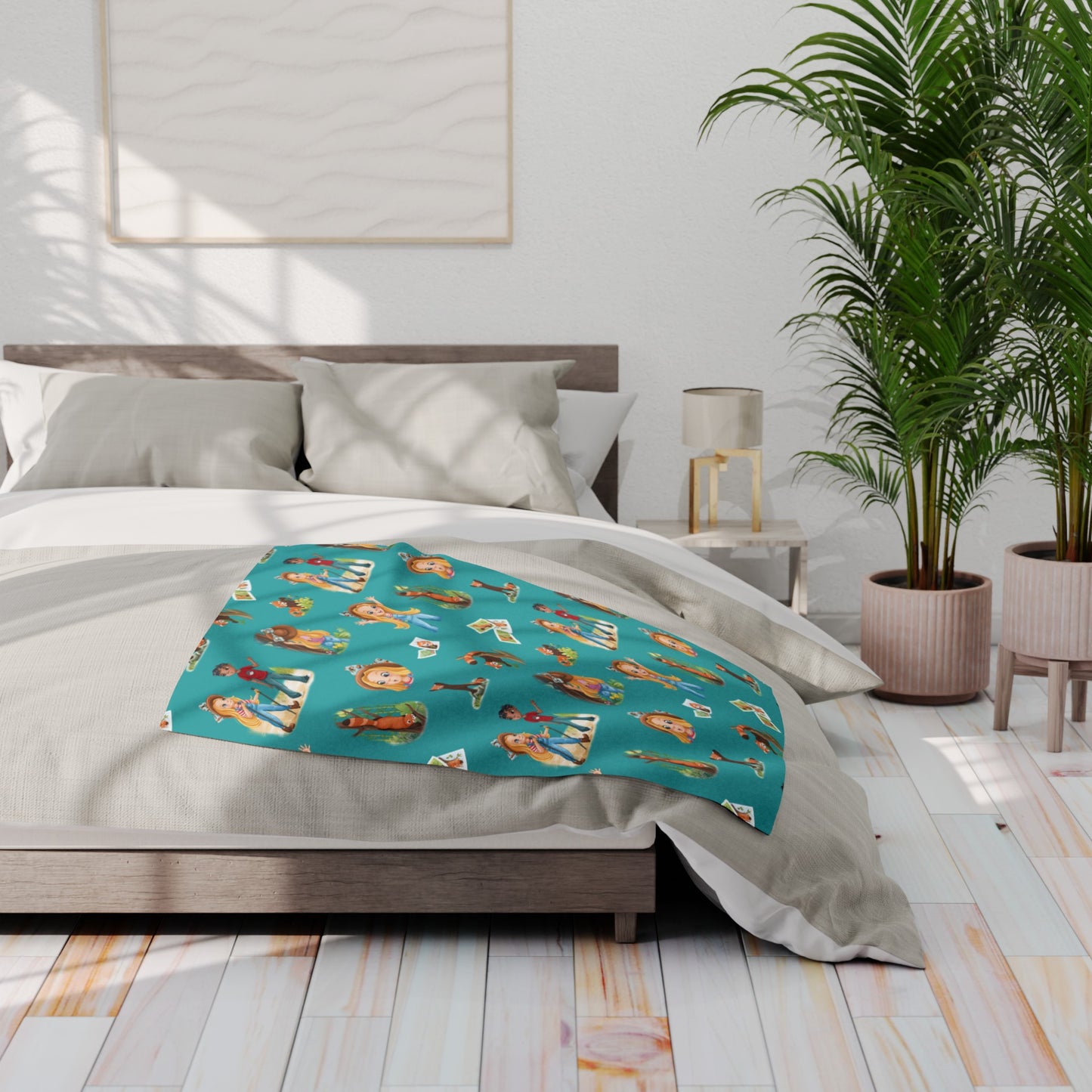Charli Safari Fleece Blanket