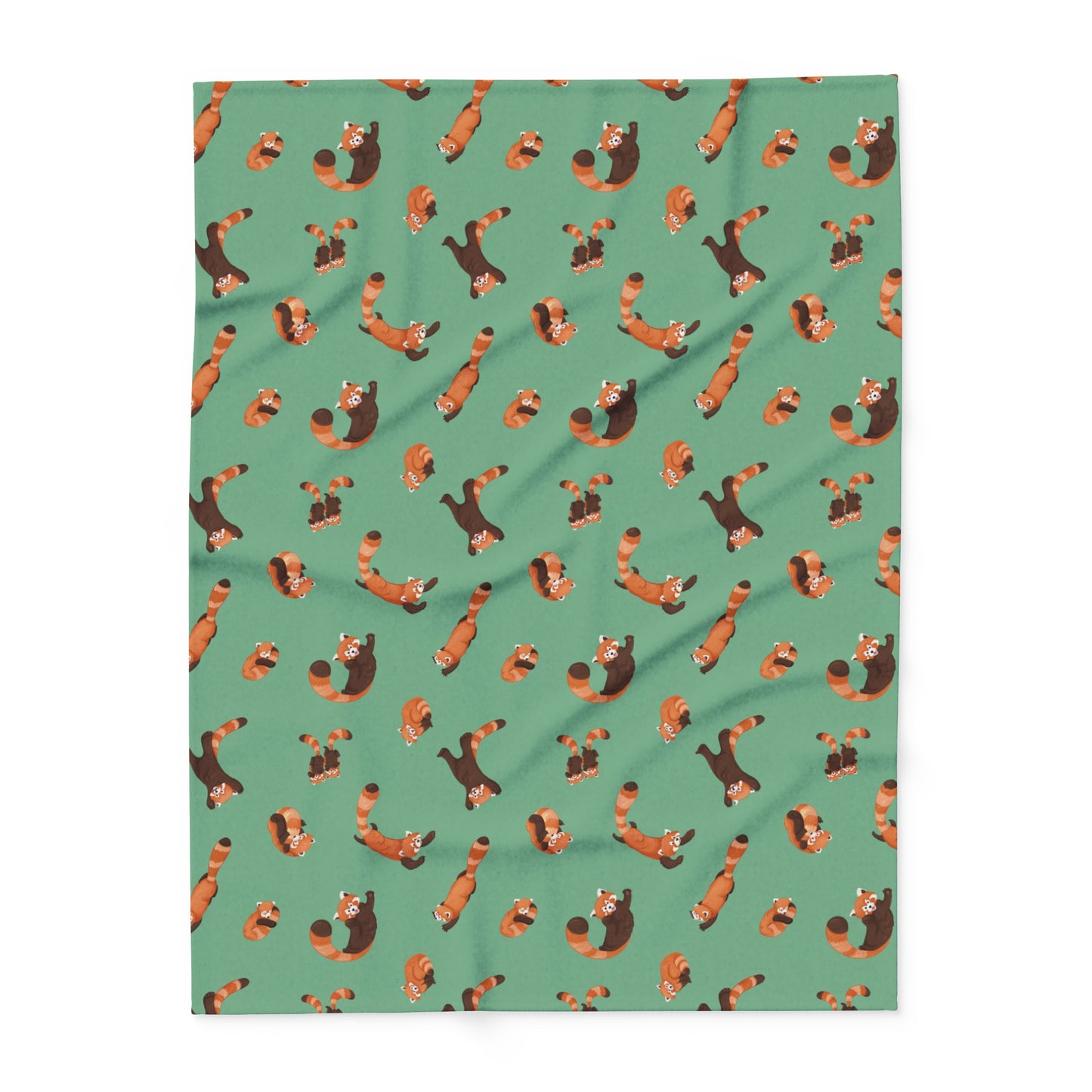 Charli Safari Red Panda Fleece Blanket