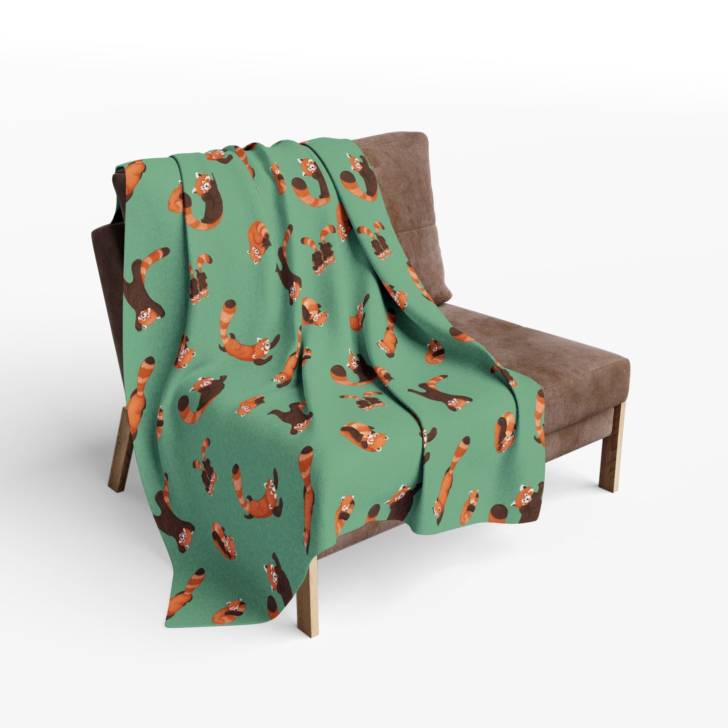Charli Safari Red Panda Fleece Blanket