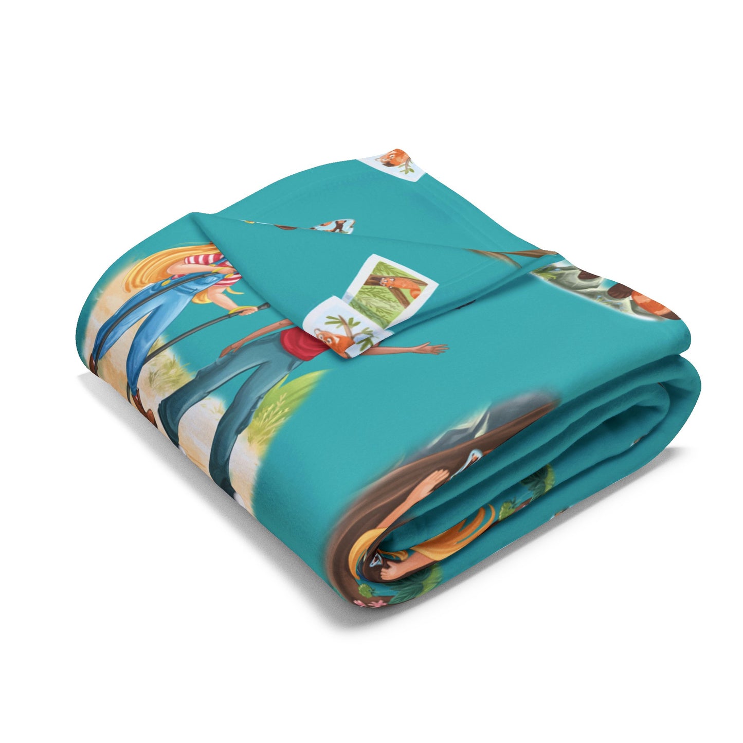 Charli Safari Fleece Blanket