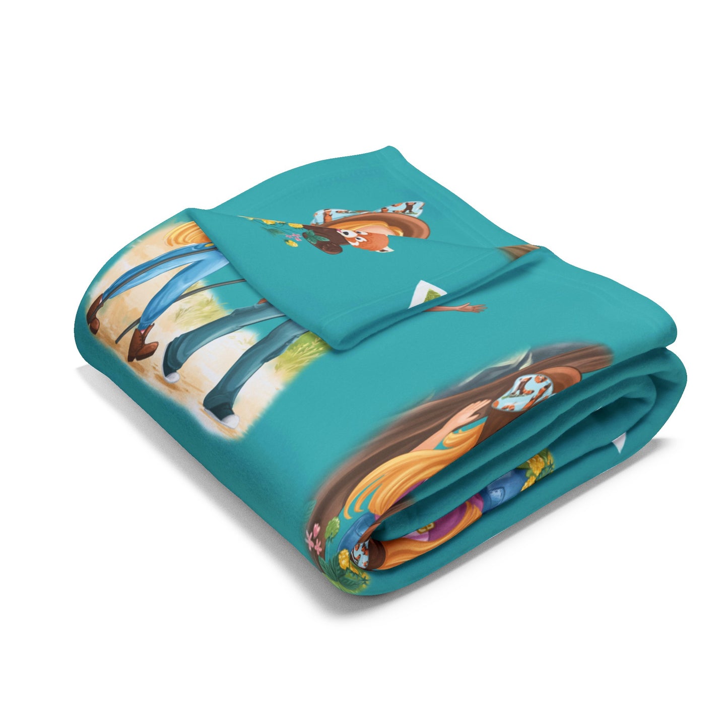 Charli Safari Fleece Blanket