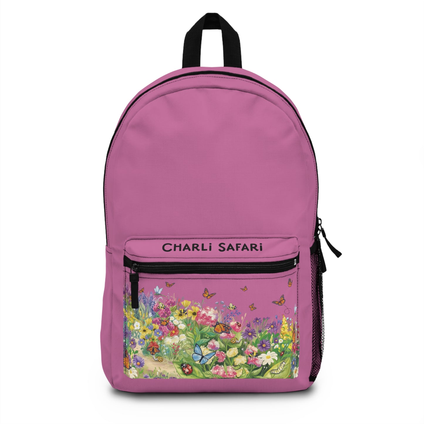 Charli Safari Pink Monarch Butterfly Backpack