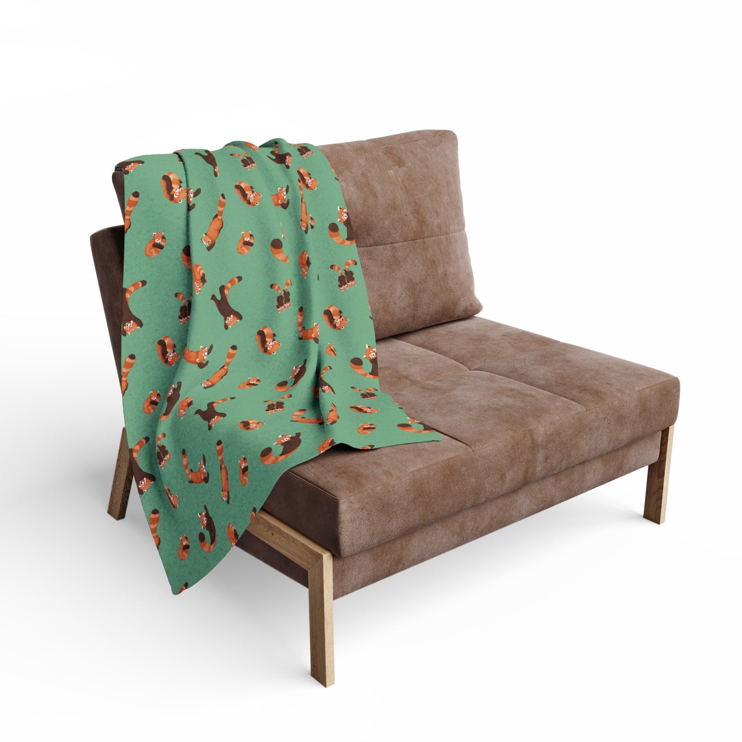 Charli Safari Red Panda Fleece Blanket