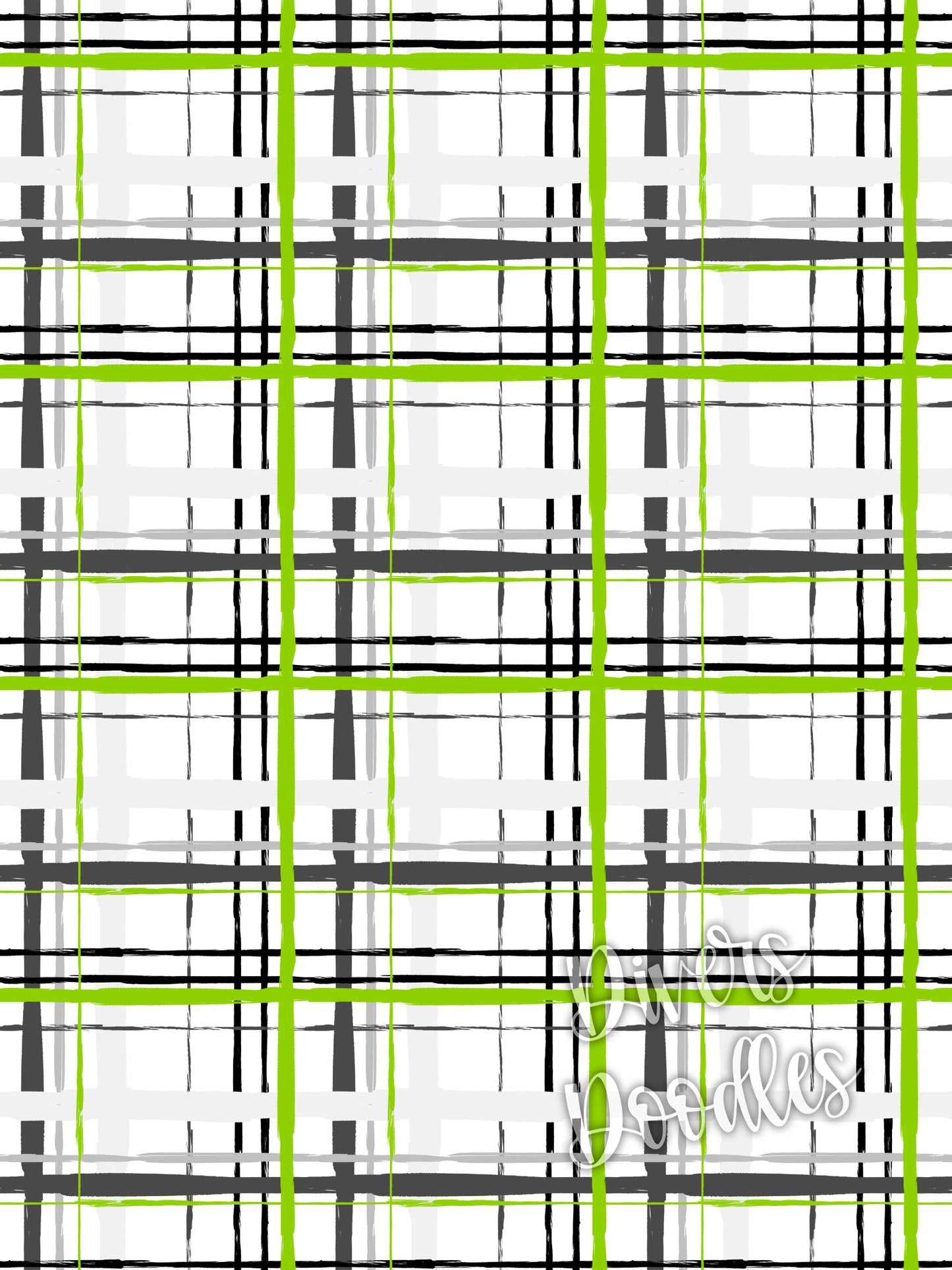Blue and Green Textured Mountain Seamless Pattern Collection