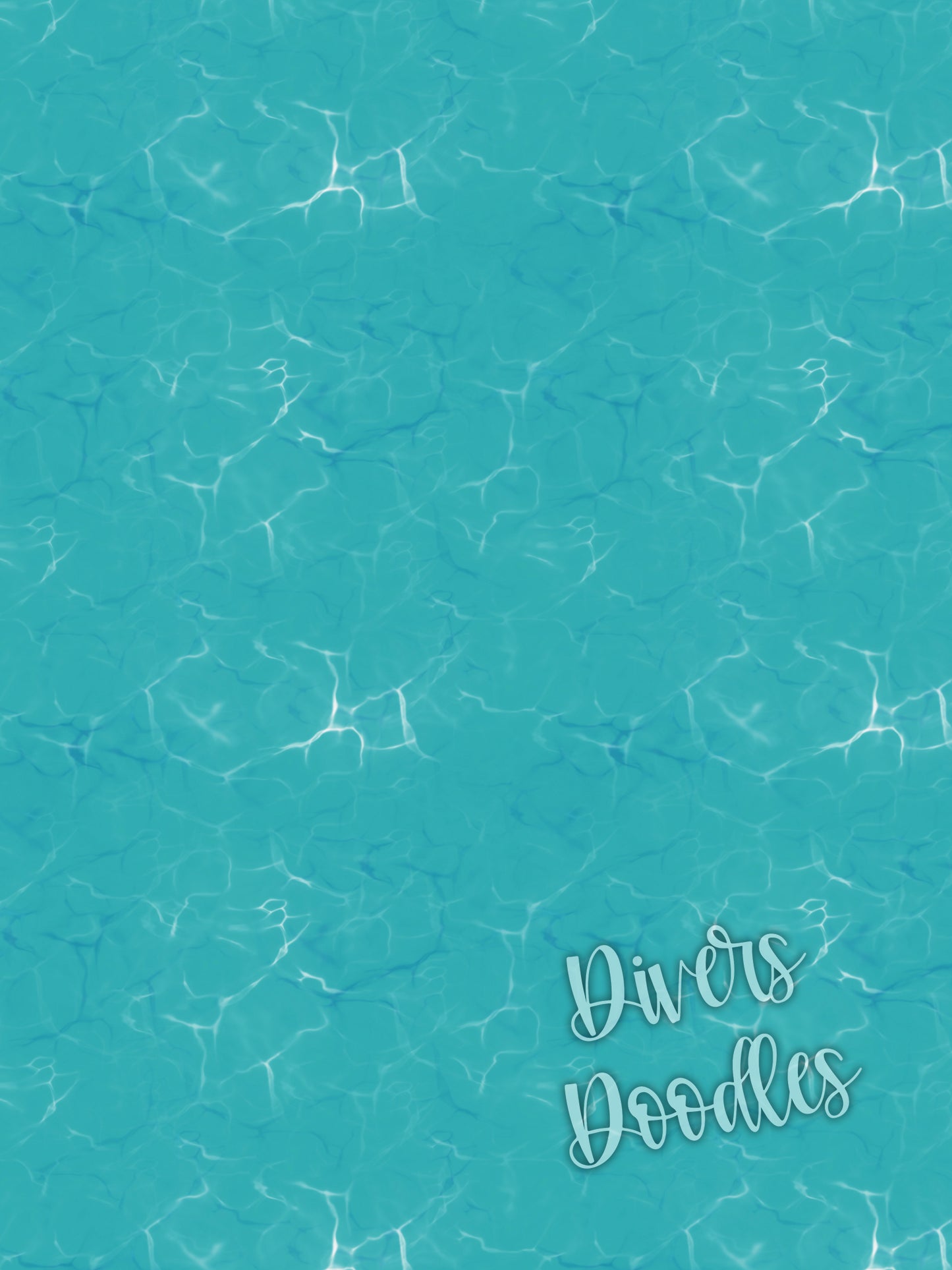 Water Digital Background, Swimming Pool Digital Paper, Summer Seamless Pattern, Seamless Files For Fabric, Water Sublimation Wrap