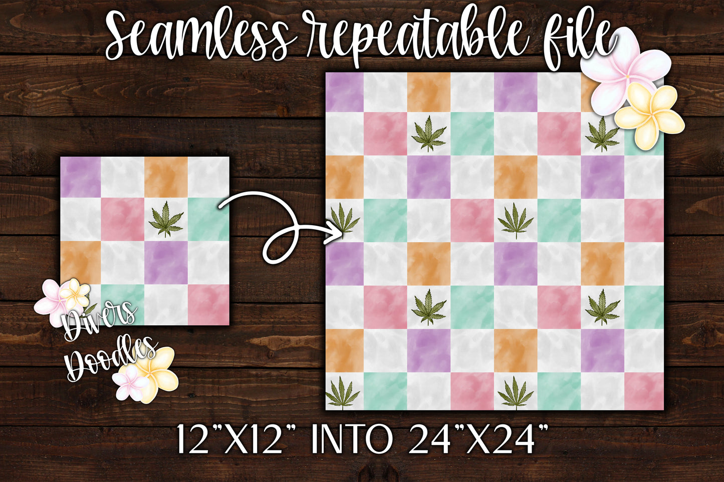 Groovy Marijuana Seamless