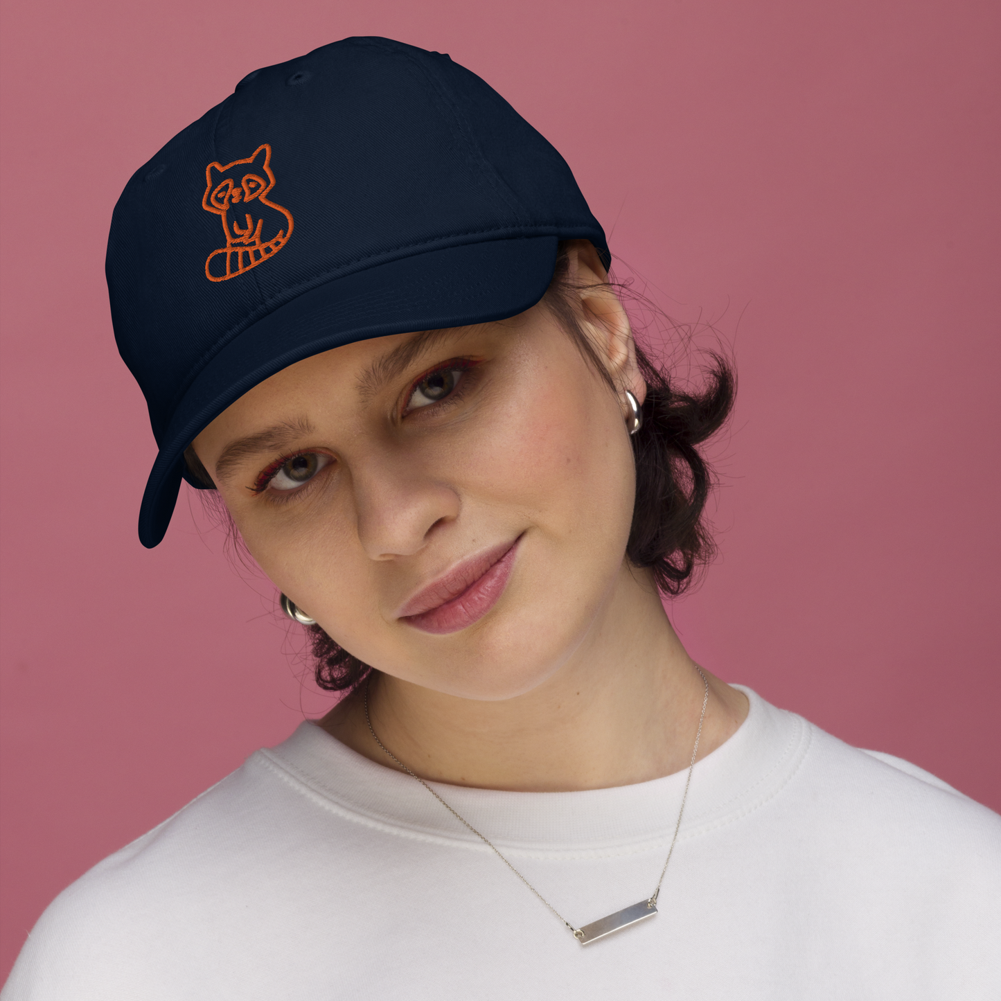 Red Panda Organic Baseball Cap