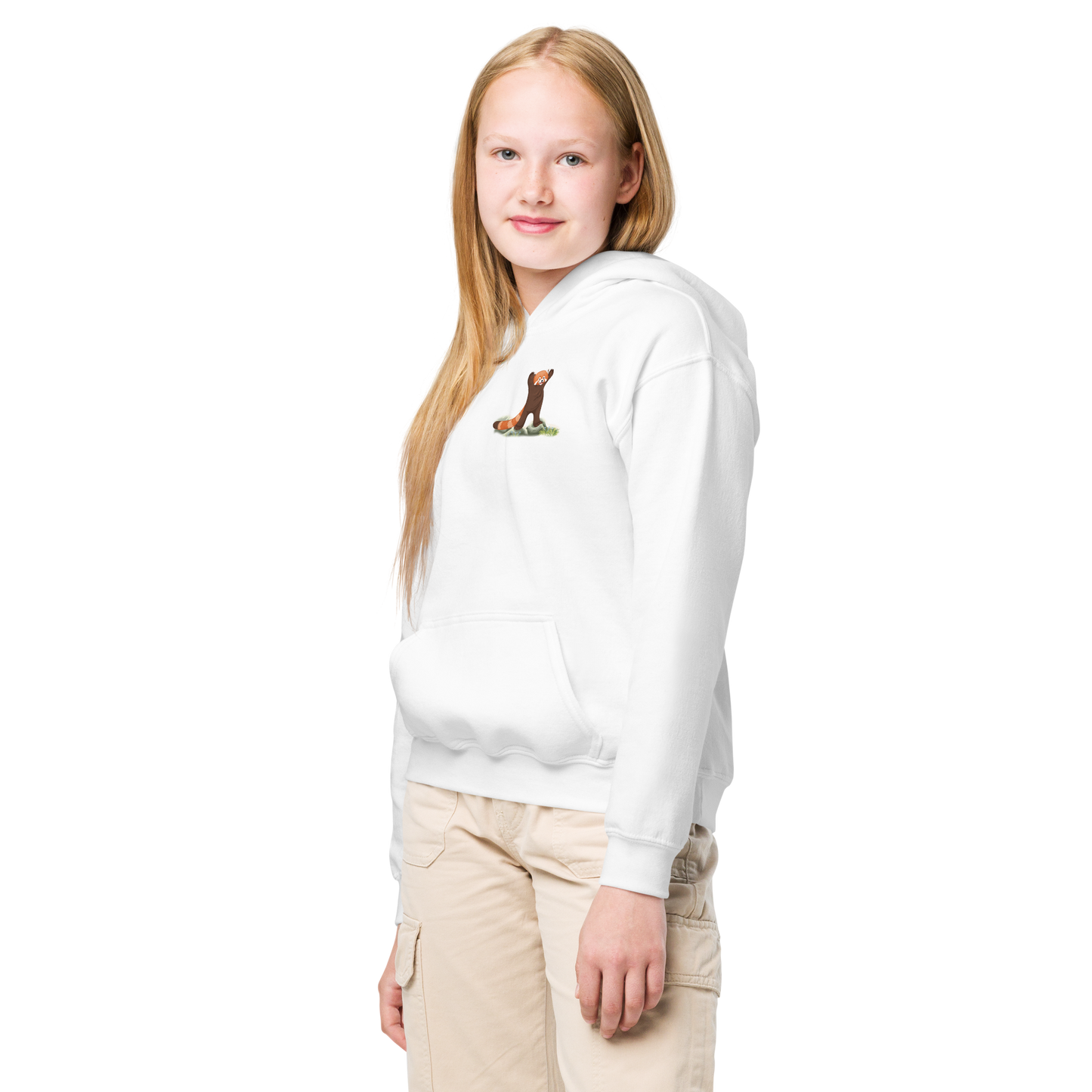 Red Panda Youth Hoodie