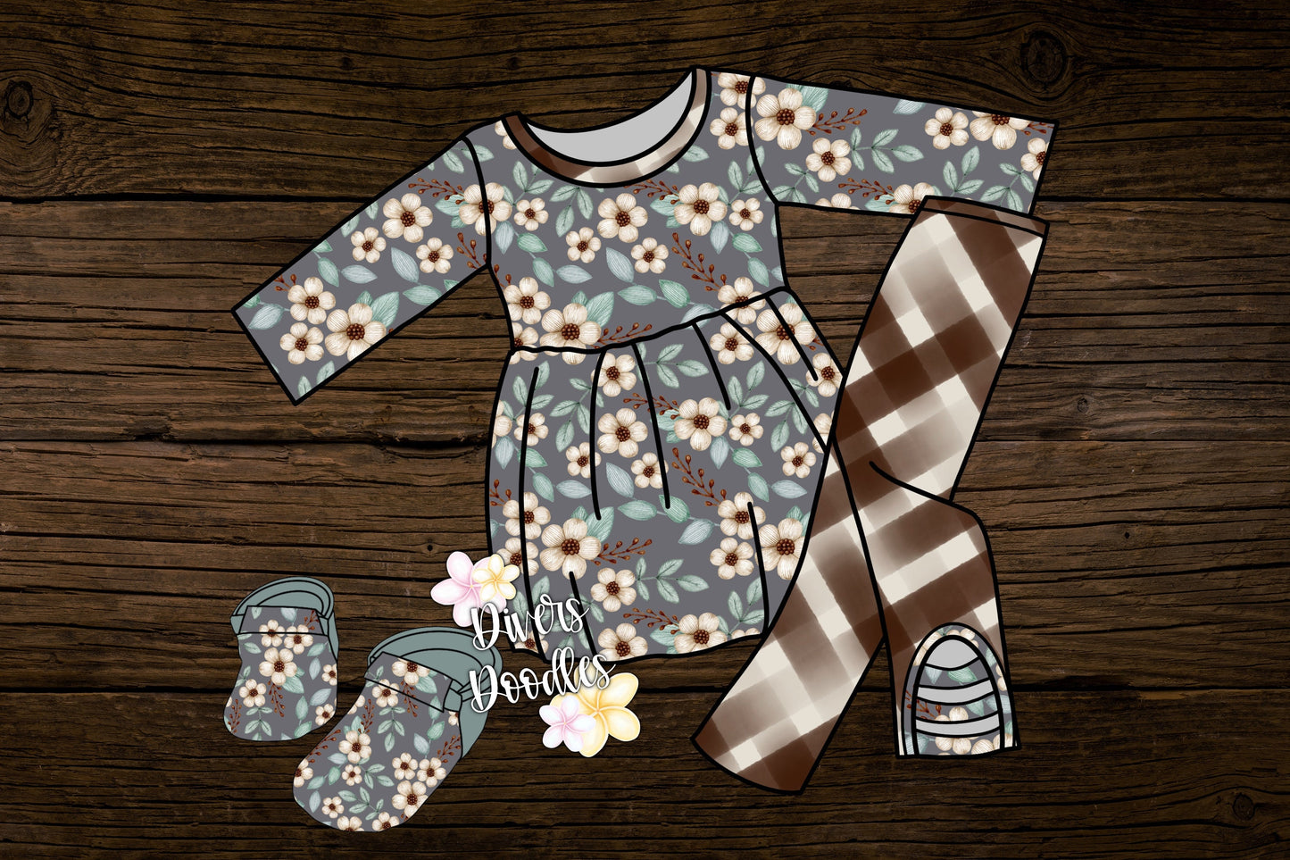 Mama And Mini PNG, Mama Sublimation Design, Embroidery Clipart, Nana PNG File For Tshirt, Flower Sublimation Download, Gigi PNG,