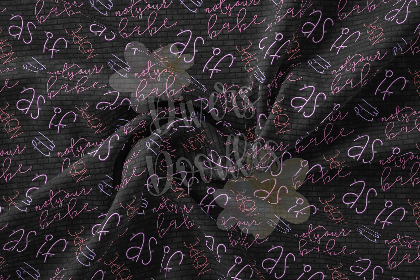 Anti Valentines Day Neon Light Seamless Pattern