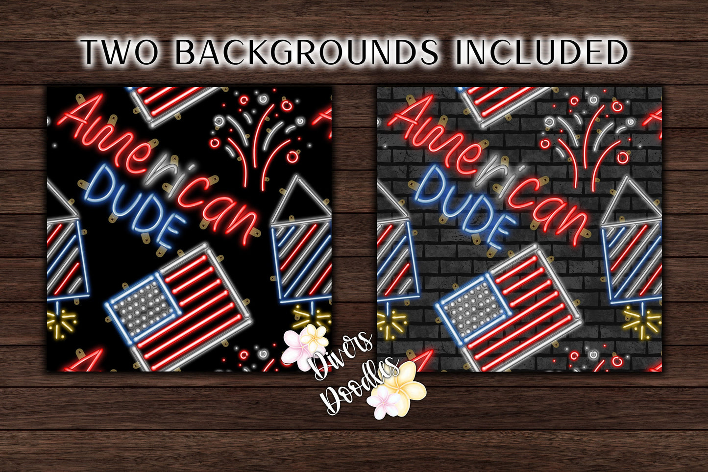Independence Day Seamless File For Boys, 4th of July Digital Paper, July 4th Seamless Pattern, Red White and Blue PNG, American Flag Digital