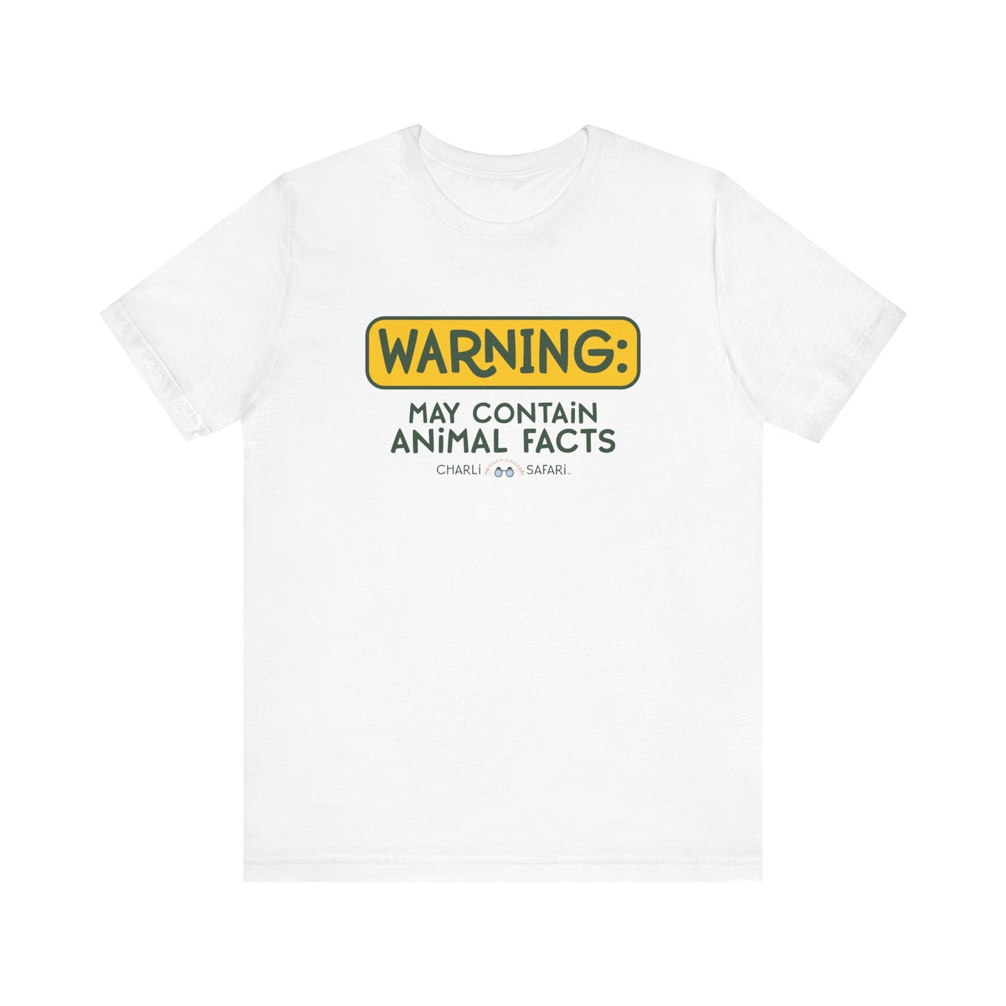 Funny Animal Facts Tee - Charli Safari Unisex