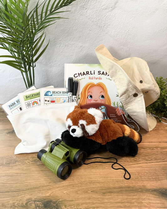 Charli Safari Red Panda Adventure Gift Box