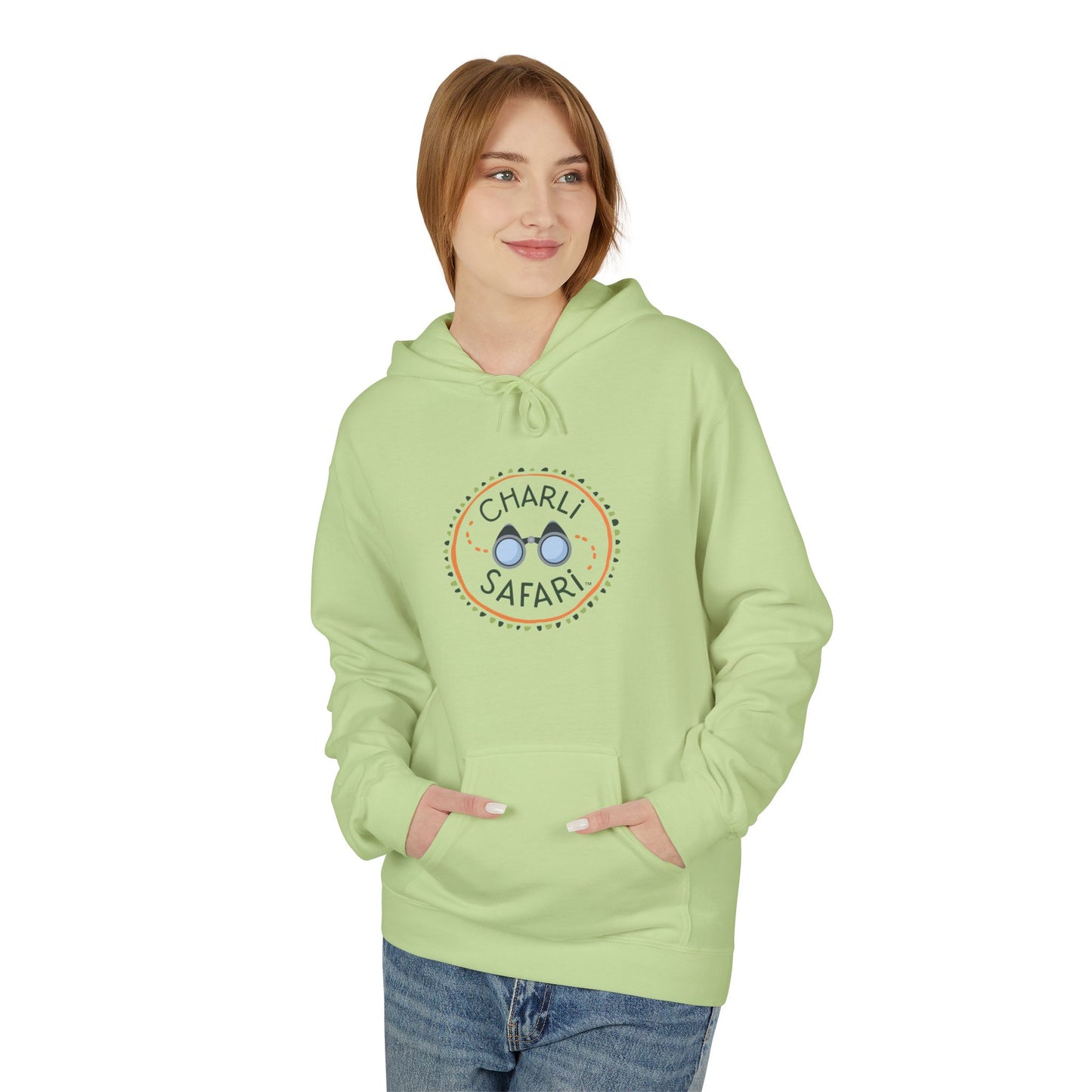 Safari Adventure Unisex Hoodie - Perfect for Nature Lovers, Adventurers, Charli Safari, Gift for Kids, Camping and Wildlife Enthusiasts