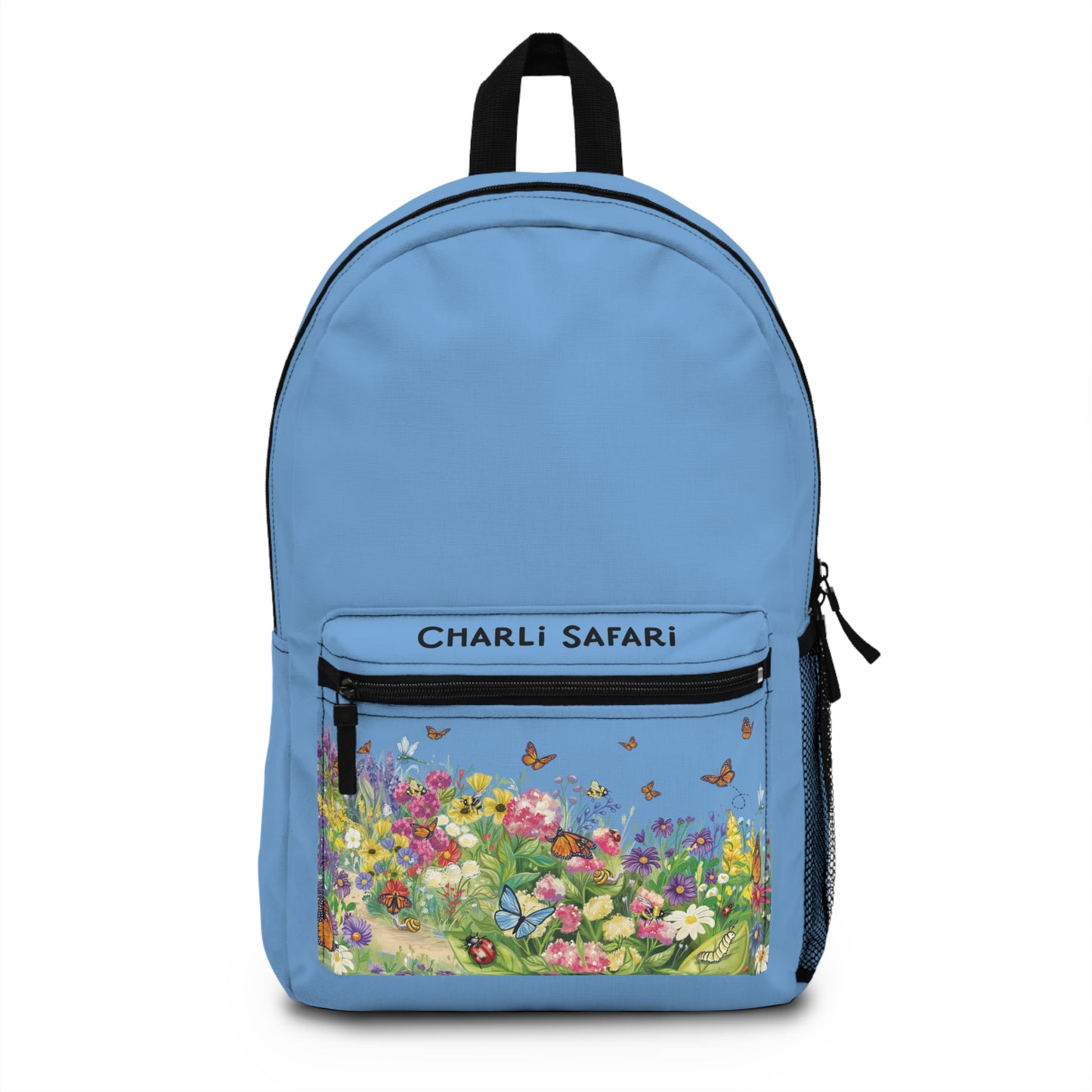 Charli Safari Blue Monarch Butterfly Backpack