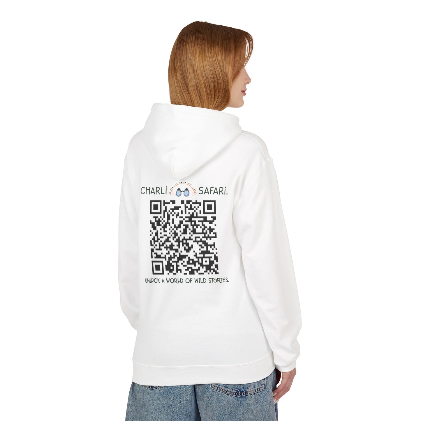 Safari Adventure Unisex Hoodie - Perfect for Nature Lovers, Adventurers, Charli Safari, Gift for Kids, Camping and Wildlife Enthusiasts