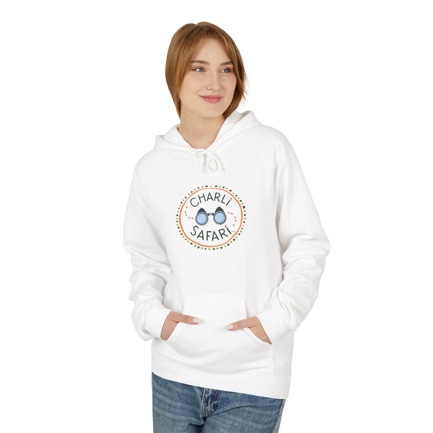 Safari Adventure Unisex Hoodie - Perfect for Nature Lovers, Adventurers, Charli Safari, Gift for Kids, Camping and Wildlife Enthusiasts