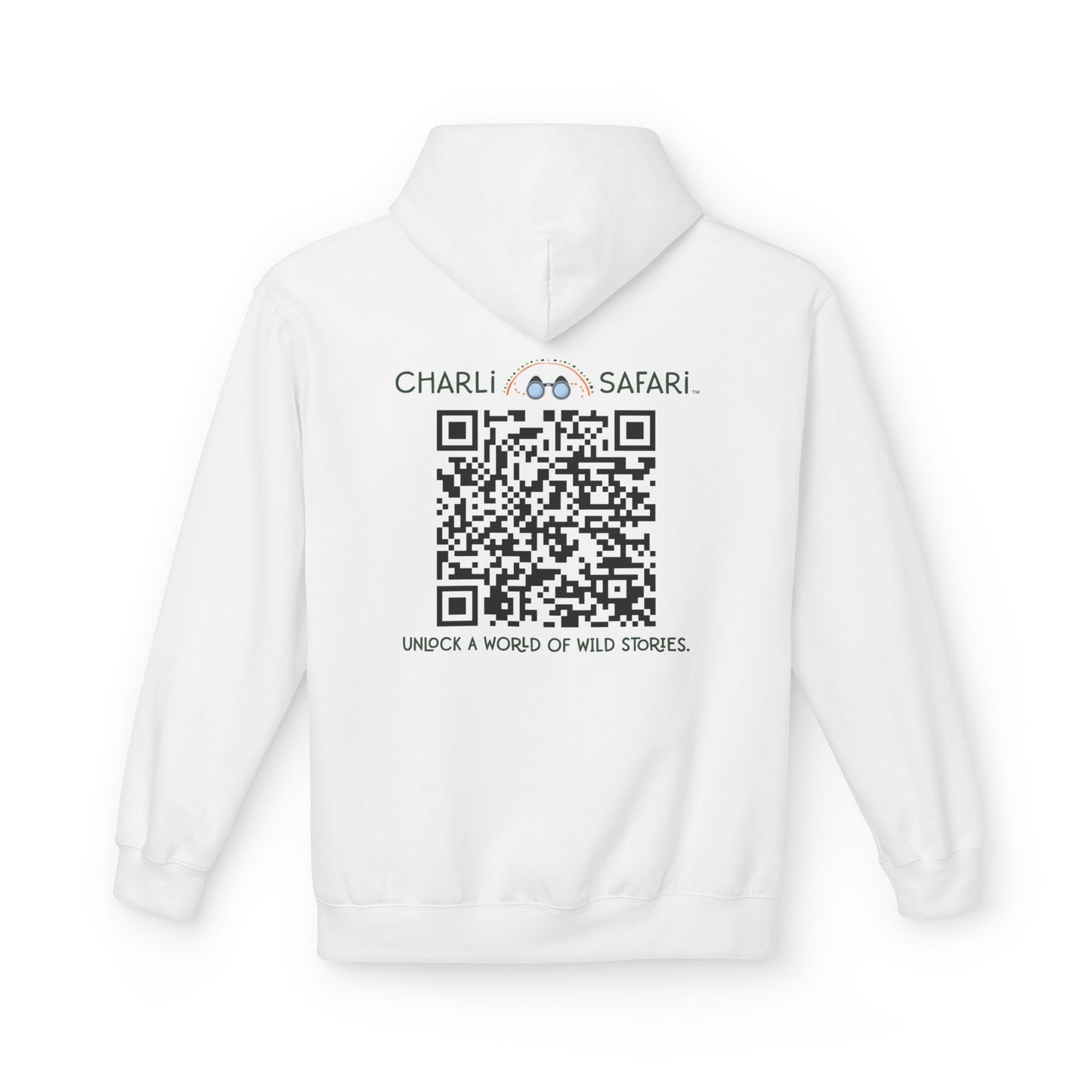 Safari Adventure Unisex Hoodie - Perfect for Nature Lovers, Adventurers, Charli Safari, Gift for Kids, Camping and Wildlife Enthusiasts