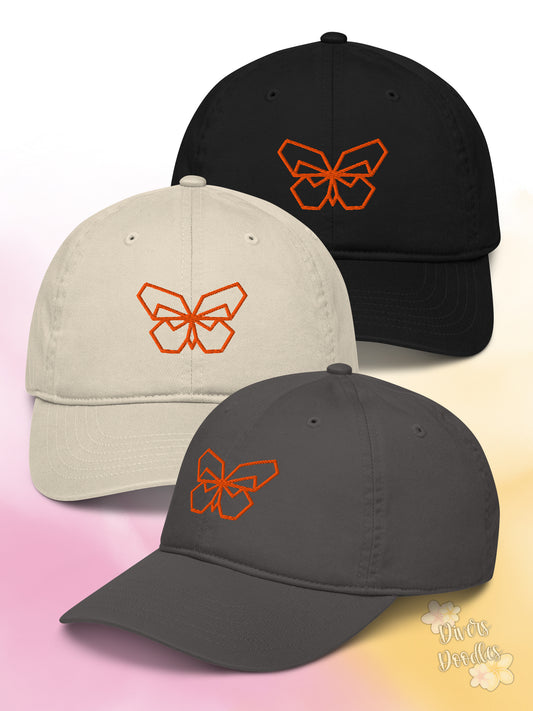 Monarch Buttefly Organic Baseball Cap