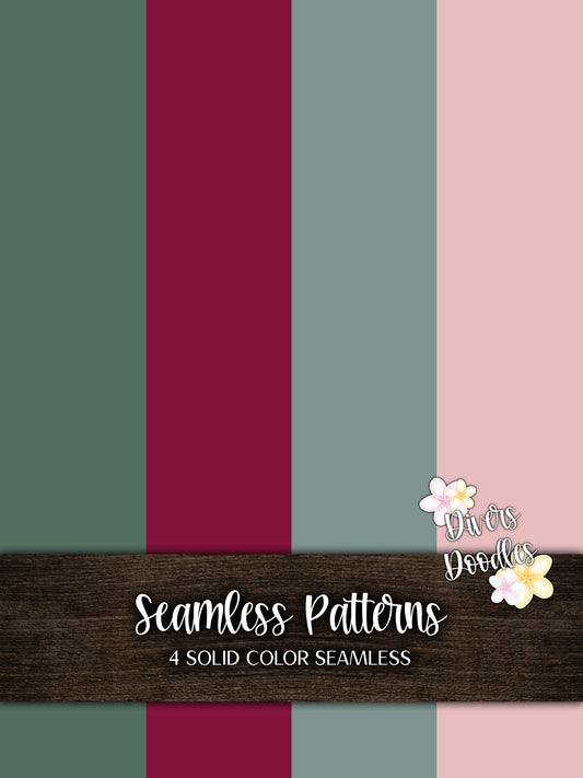 Solid Digital Paper, Floral Seamless Pattern, Flower Scrapbook paper, Fall Seamless File, Seamless Designs For Fabric, Commercial Use PNG