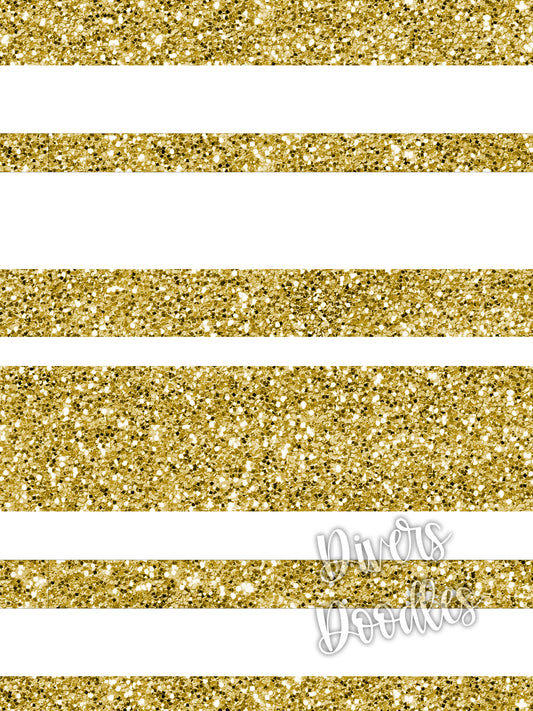 Gold Glitter Digital Paper, Seamless Pattern Digital Download, Stripe Digital Paper, Seamless File for Fabric, Commercial Use, Glitter PNG