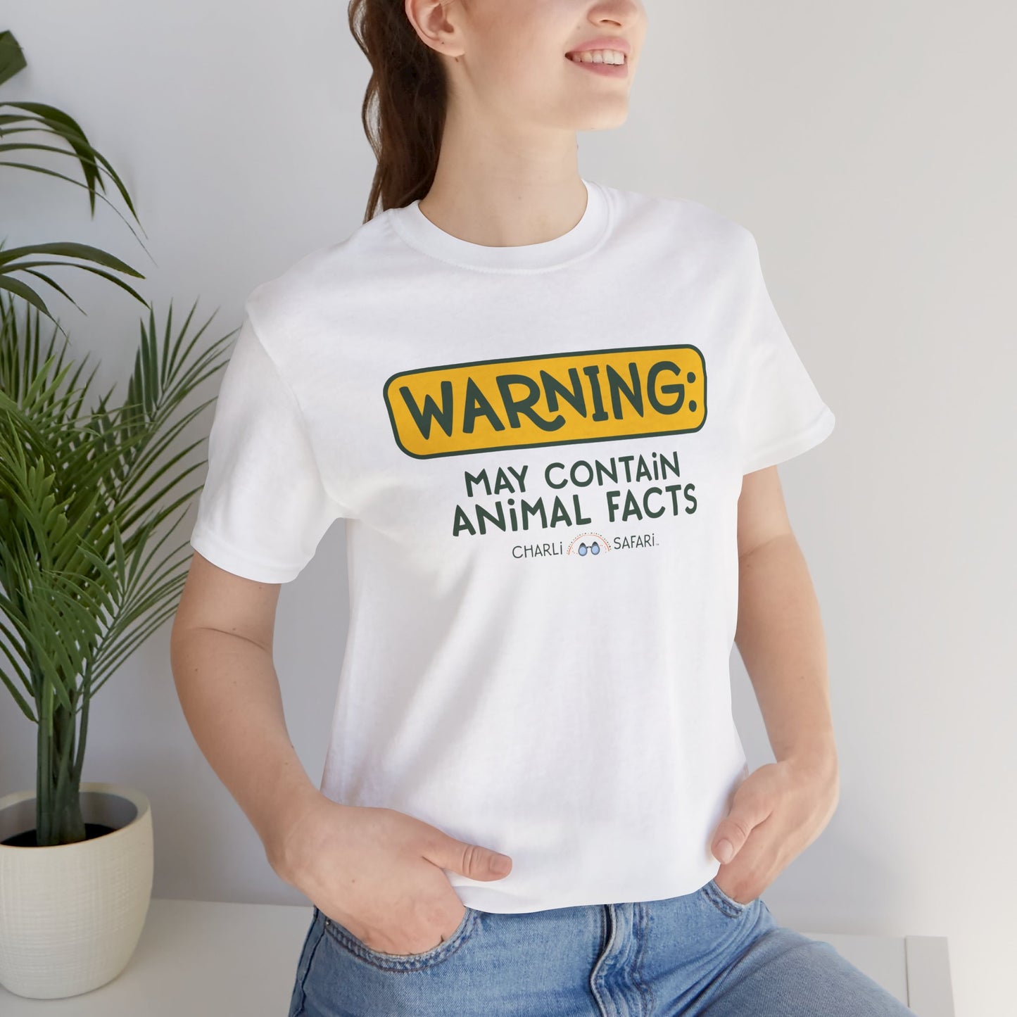 Funny Animal Facts Tee - Charli Safari Unisex