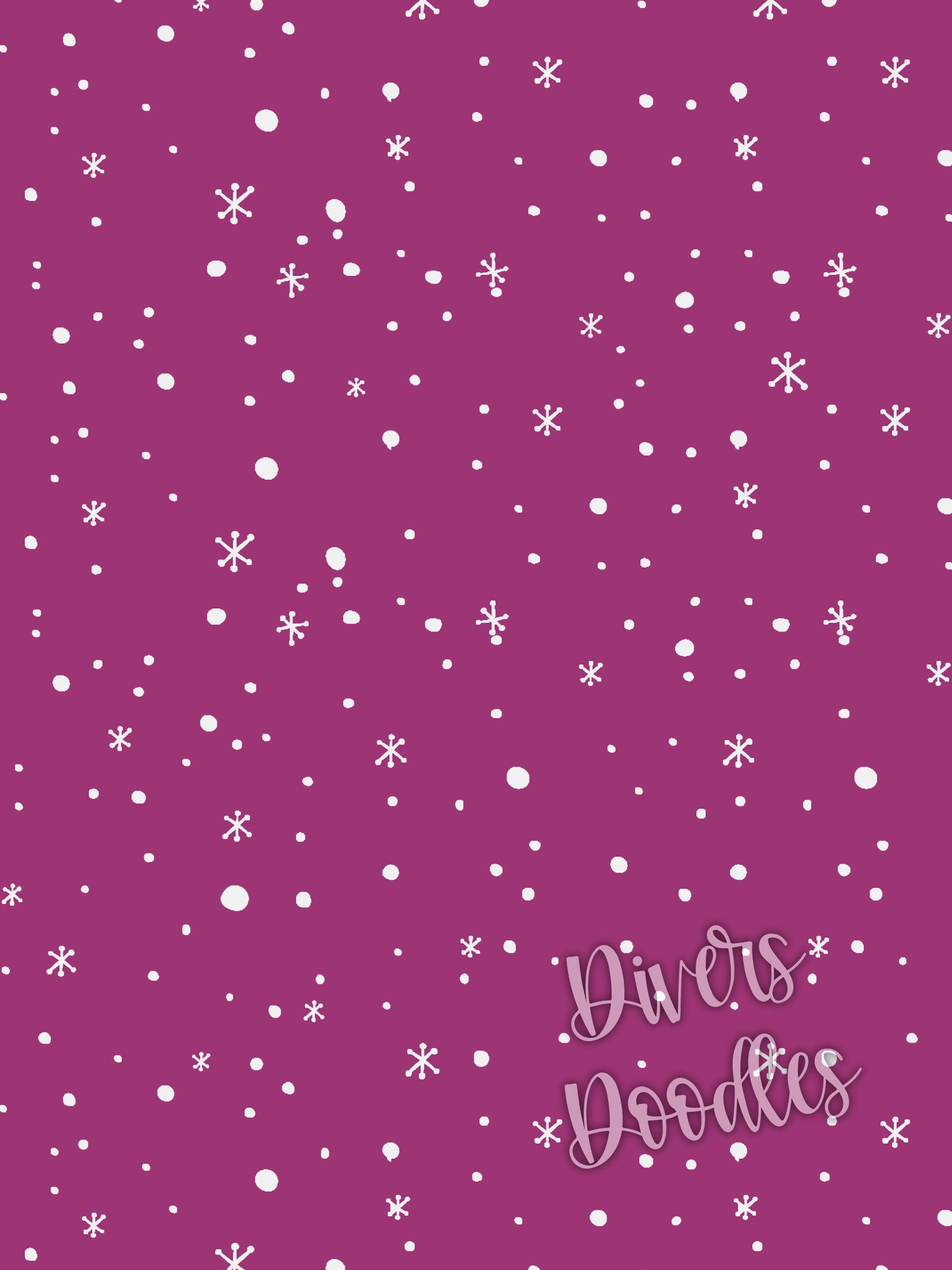 Pink and Blue Textured Mountain Seamless Pattern Collection