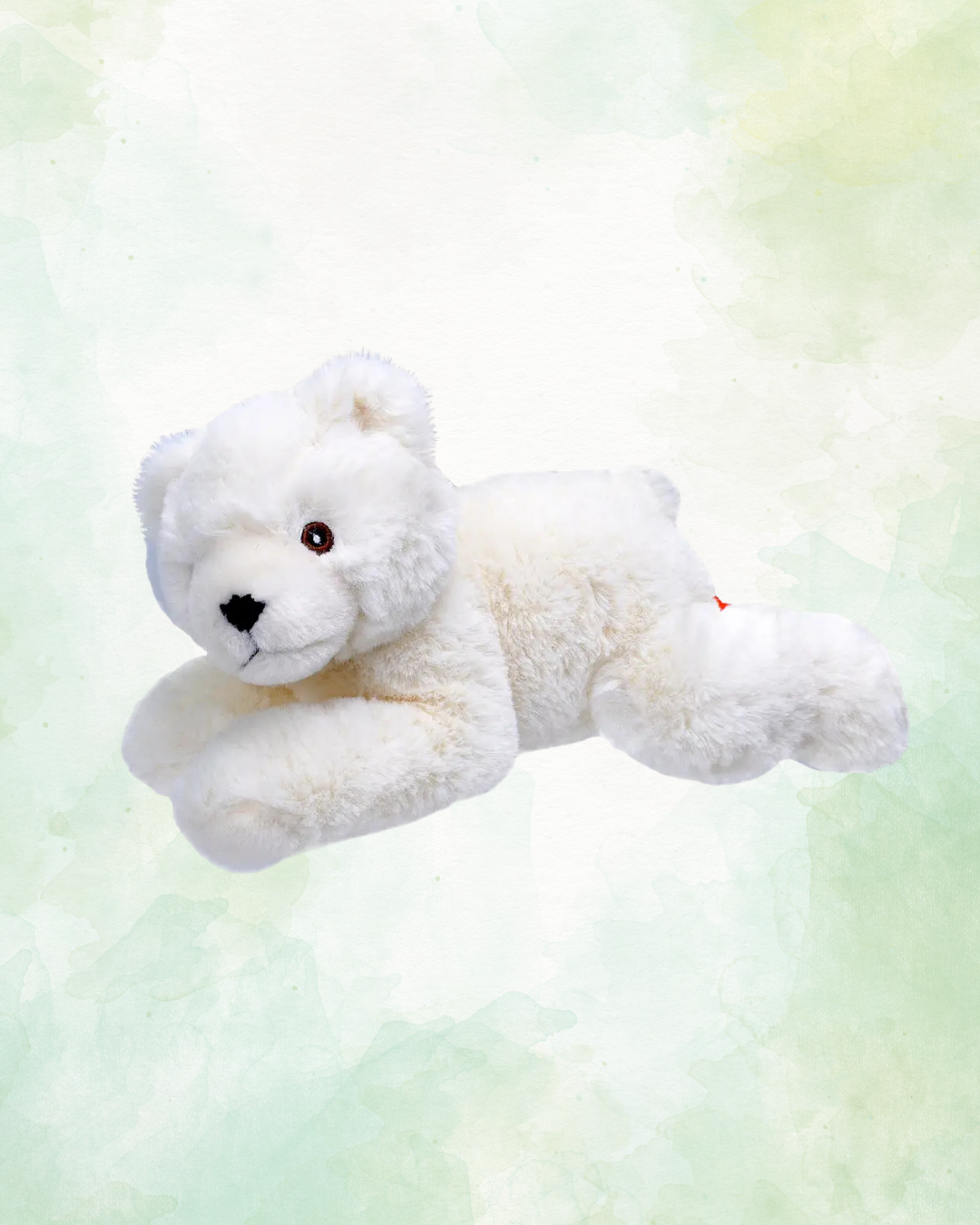Polar Bear Plush – Eco-Friendly Stuffed Animal Made from 100% Recycled Materials