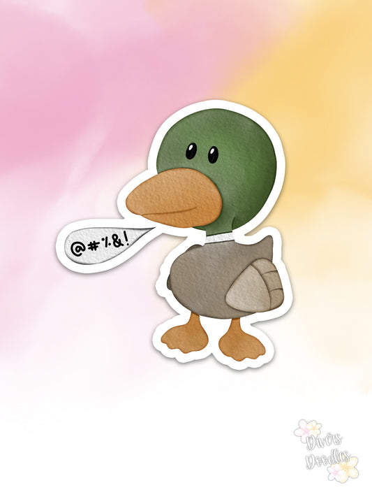 What the Duck Sticker