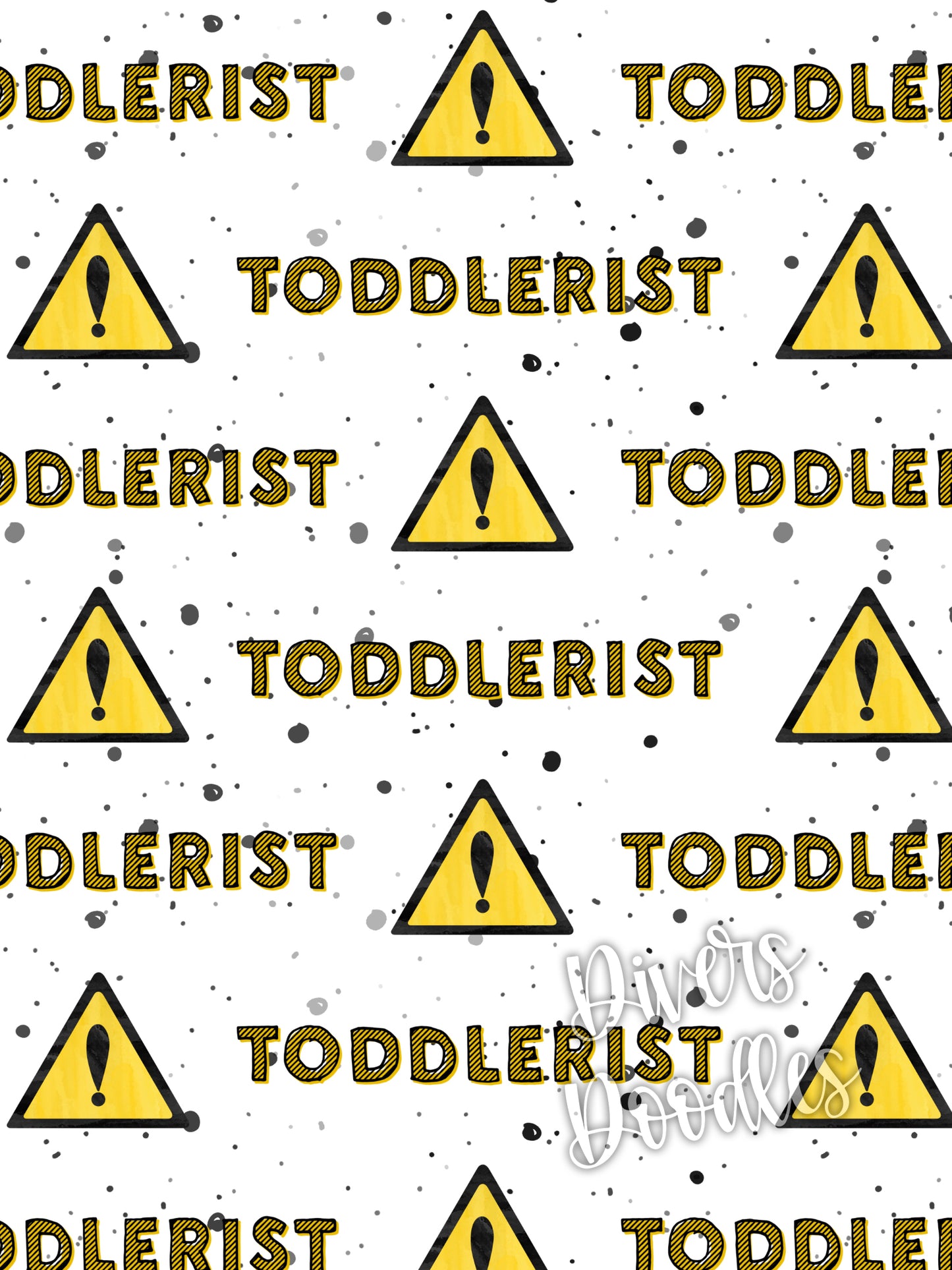 Toddlerist Seamless Pattern, Construction Digital Paper, Boy Seamless File for Fabric, Funny Kids Sayings, Boy Digital Paper