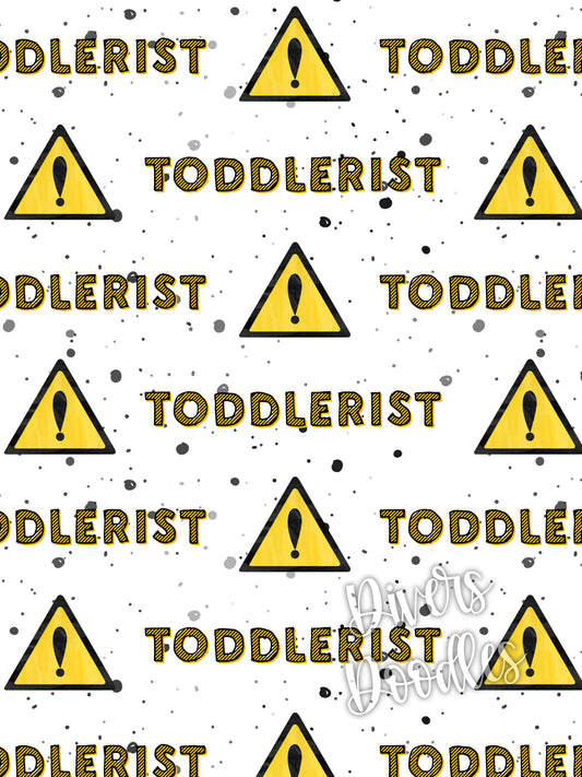 Toddlerist Seamless Pattern, Construction Digital Paper, Boy Seamless File for Fabric, Funny Kids Sayings, Boy Digital Paper