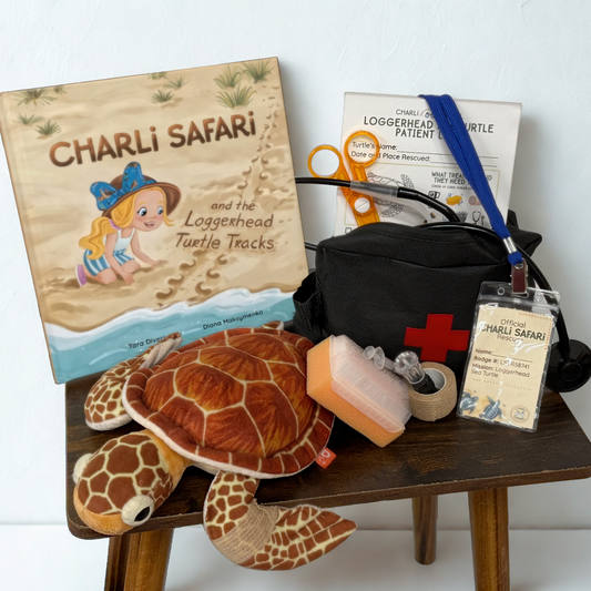 Charli Safari: Loggerhead Rescue Mission Gift Box